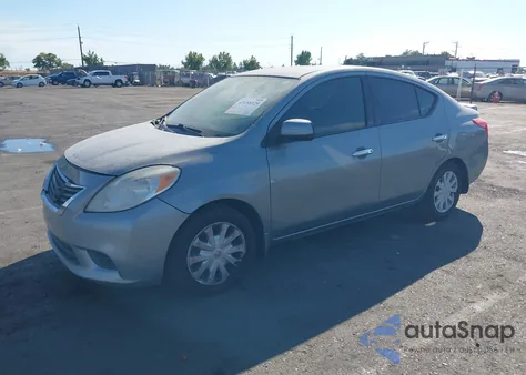 2014 Nissan Versa 1.6 S/1.6 S+/1.6 Sl/1.6 Sv из США, поврежденный, VIN 3N1CN7APXEK455119